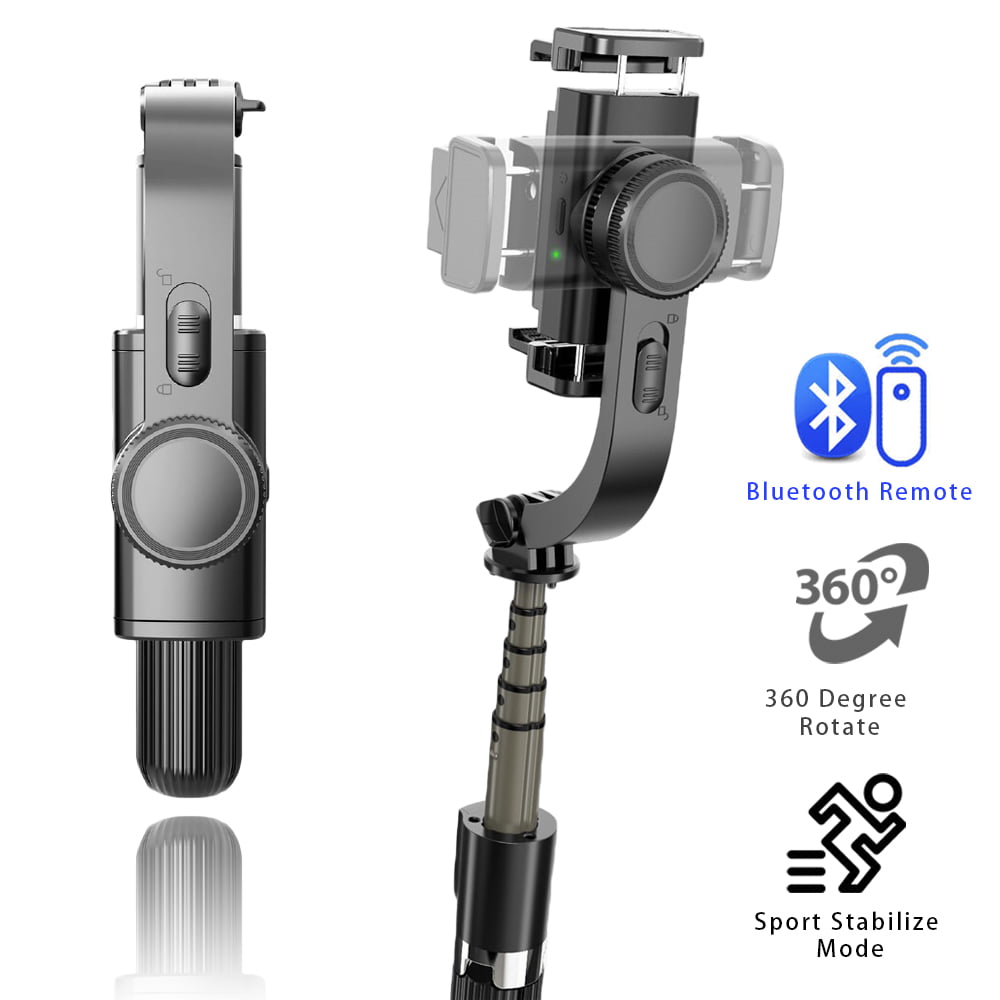 Smooth X Selfie Stick / Tripod / Gimbal Foldable Stabilizer for SmartPhone,  Extendable Stabilizer Portable Handheld Gimbal for iPhone Samsung Android  