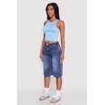 thumbnail image 4 of Women's Crew Neck Cropped Tank Top, 4 of 5