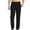 #228-Black, variant on Handshe Men's Straight-Leg Jogger Pants with Zipper Pockets Elastic Waist Solid Color Casual