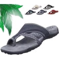 thumbnail image 1 of Womenu2019s Cómodo soporte ortopédico para el arco con sandalias con lazo para el dedo del pie, sandalias para aliviar la fascitis plantar, sandalias de moda, 1 of 6