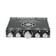 thumbnail image 3 of Cateissary Módulo amplificador compatible con Bluetooth, perilla giratoria de 2,1 canales, aviso de voz, placa amplificadora de Control de aplicación Electrónica miscelánea, 3 of 6