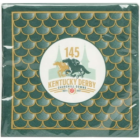 Kentucky Derby 145 24-Pack Luncheon Napkins - No Size