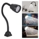 thumbnail image 5 of Lámpara de cuello de cisne flexible, fuente de luz LED de alta potencia de 7 vatios Cuello de cisne flexible de 360 ??°, base fija atornillada, adecuada para torno, costura, belleza, trabajo Ecomeon no, 5 of 6