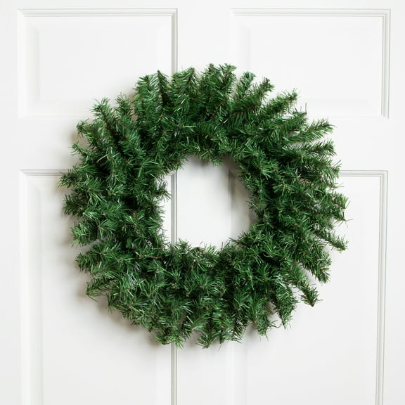 Northlight Canadian Pine Artificial Christmas Wreath - 20" - Unlit