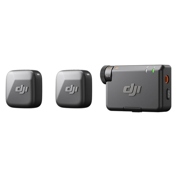 DJI Mic Mini (2 TX + 1 RX), Audio Rico en Detalles, micrófono lavalier inalámbrico para cámara/Android, vlog para 2 Personas, producción en Equipo