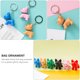 thumbnail image 3 of 2Pcs Dog Pendant Key Ring Pendant Dog Charm Bag Ornament Random Color, 3 of 5