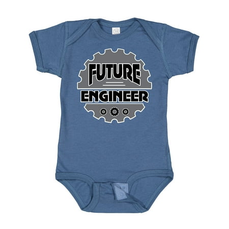 

Inktastic Future Engineer Boys Girls Engineering Gift Baby Boy or Baby Girl Bodysuit