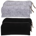 thumbnail image 1 of Miangastore Felt Pencil Case with Large Capacity and Strong Zipper for Storage Assorted Color Compact Size, 1 of 8