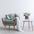 thumbnail image 3 of Stupell Industries Bold Green Letter X Square Decorative Printed Throw Pillow, 18 x 18, 3 of 4