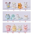 thumbnail image 2 of Cute Garden Ornament Desktop Statues Micro Landscaping Tiger Miniature Zodiac Figurine 3, 2 of 8