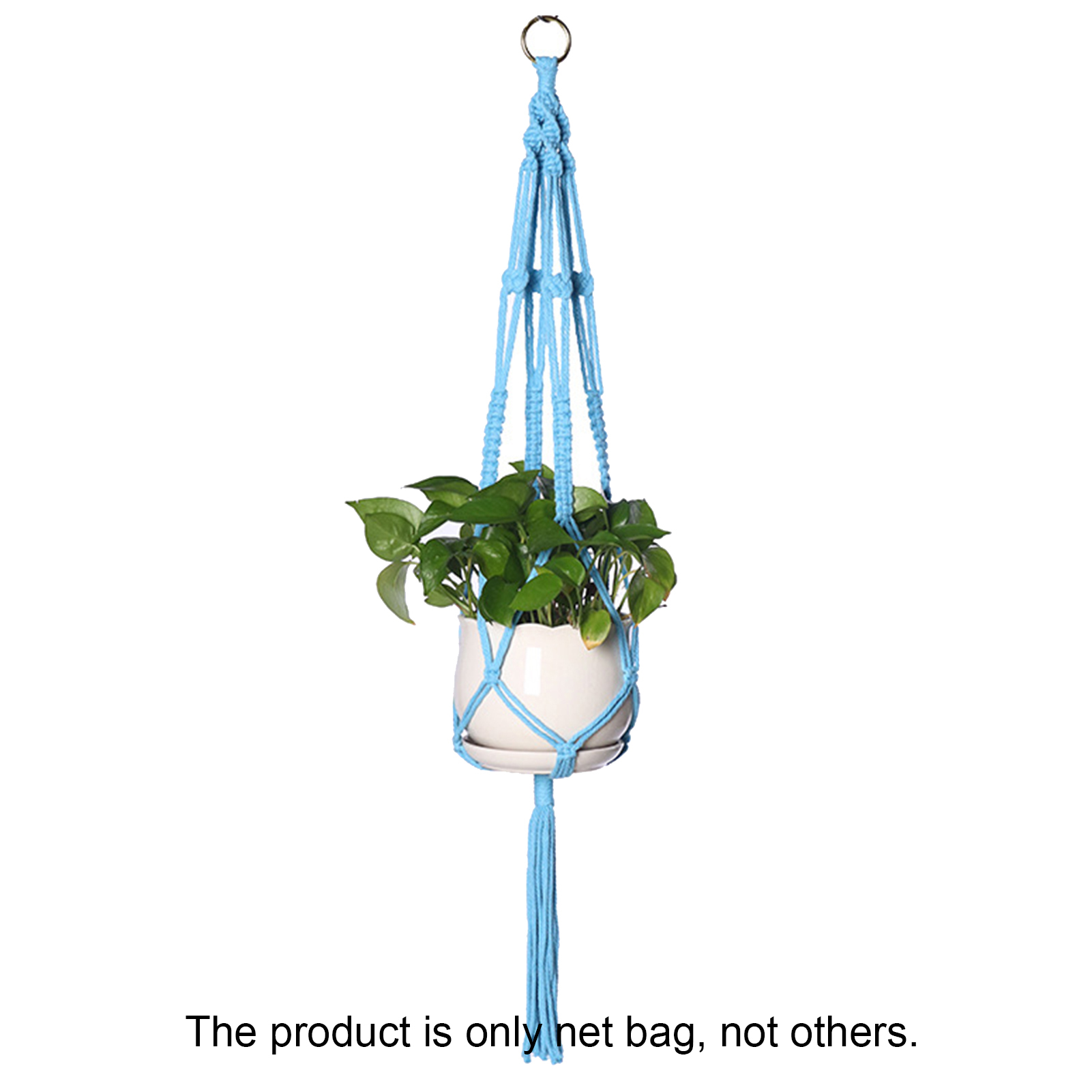 TOPOINT Macrame Plant Hangers Indoor Hanging Planter Basket Decorative