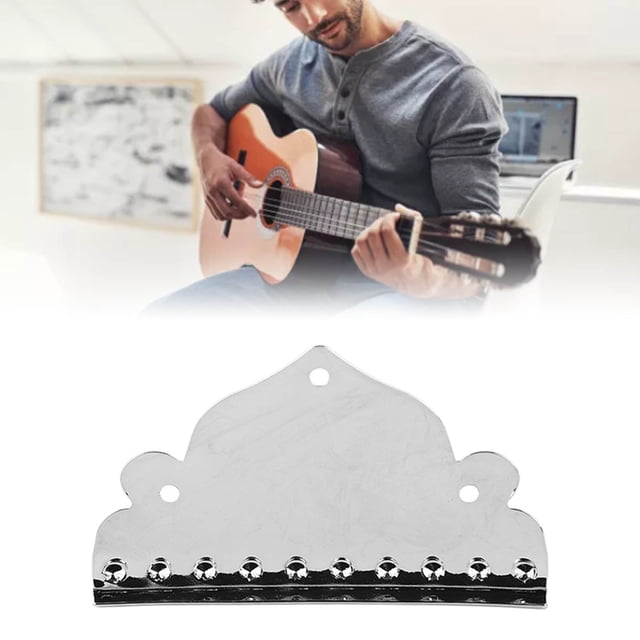 Cordal De Mandolina De Metal, Reemplazo De Cordal De Mandolina De 10 Cuerdas Apariencia De Color Cromado Estable Fácil Instalación Para Grabación De Música