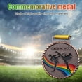 thumbnail image 4 of Juego deportivo Medallas Ganador Premio Hornear Pesca Taekwondo Medallas (Cobre), 4 of 5