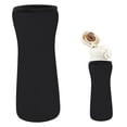 thumbnail image 2 of 22oz Cup Sleeve Versatile Case Pouch Cover for 650ML,Suitable For Sports Bottles Insulated Thermal Holder Wrap The Cup Body,Water Bottle Storage With Anti & Anti Fall Design Soft Material(Black), 2 of 9