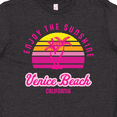 thumbnail image 4 of Inktastic Summer Enjoy the Sunshine Venice Beach California in Pink Youth T-Shirt, 4 of 5