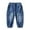 Y1Blue10, variant on Huowey Boys Pants Jeans With Elastic Waistband Denim Trousers Baggy Jeans Cargo Track Pants,Black,4-5 Years