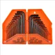 thumbnail image 1 of Juego de llaves Allen con llave hexagonal: juego de herramientas de grado industrial de 30 piezas, 1/20-3/8 pulgadas, 1,27-10 mm, negro, 1 of 5