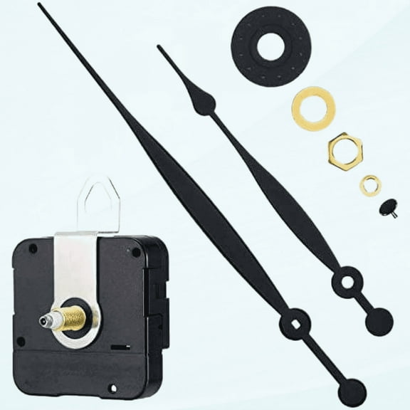 High Torque Quartz Clock Movement Replacement Parts with 208 mm/ 8.2 Inches Long Spade Hands and Hanger (20 mm (4/5 inches))