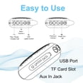 thumbnail image 3 of Altavoz Bluetooth AVWOO IP67 A021 BK Portatil Impermeable 5W con Luces LED, 3 of 5