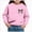 A52-Pink, variant on Girls Sweatshirt Casual Baggy Long Sleeve Solid Color Hooded Pullover Soft Comfy Trendy Cute Streetwear Tops with Pockets,6-12 Months 12-24 Months 2t 3t 4t 5t 6t 7t 8t 9t Children Pink 2Y