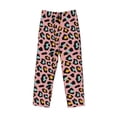 thumbnail image 6 of Goofa Leopard Pattern Printed Soft Pajama Pants for Men, Wide Leg Comfy Casual Lounge Yoga Pants-, 6 of 9