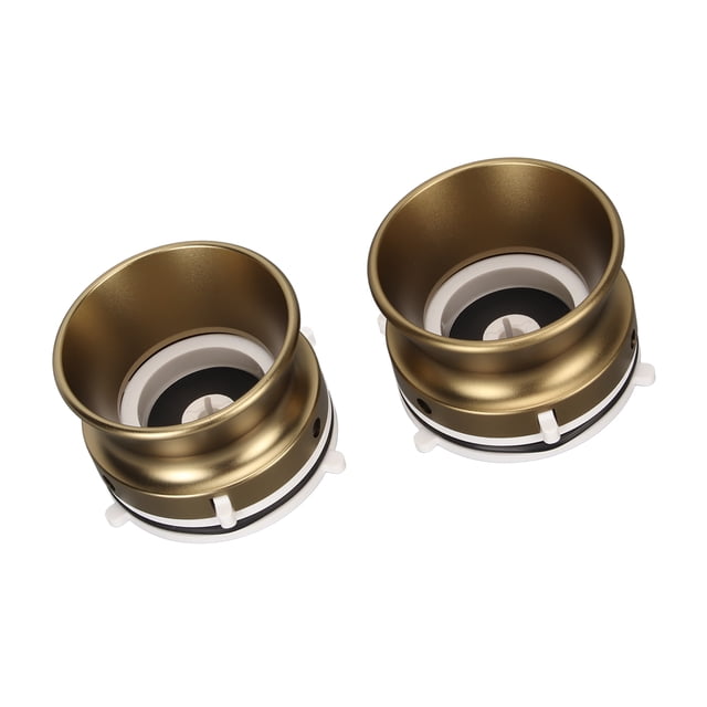 NAB Reel Hub Adaptors, 10 Inch Opener Universal Loading Device Aluminum Alloy White Base for Reel To Reel Tape Recorders Bronze