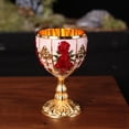thumbnail image 3 of 2 Uds Estilo Retro Metal Pequeño Cáliz en Relieve Taza Bar Vasos Decoración Regalos, 3 of 9