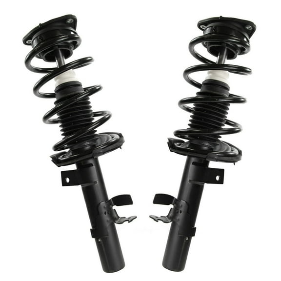 Detroit Axle - 2 Front Struts for 2013-2018 Ford C-Max, Struts with Coil Spring Assembly 2014 2015 2016 2017 Replacement Quick Complete Struts Suspension
