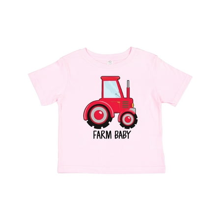 

Inktastic Farming Red Tractor Farm Baby Gift Baby Boy or Baby Girl T-Shirt