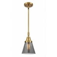 thumbnail image 1 of Innovations Lighting - Cone - 6 Inch 3.5W 1 LED Mini Pendant  Brushed Brass, 1 of 1