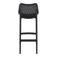 thumbnail image 5 of Compamia Air Patio Bar Stool in Black, 5 of 8