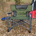 thumbnail image 5 of Ozark Trail  XXL Director Camping Chair with Side Table, Green. Weight Capacity 400 lbs., 5 of 10