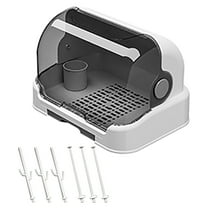 Giunmcul up to 50% Off Baby Bottle Drying Rack Baby Bottle Organizer with Bottle Storage with Removable Drip Tray Nursing Baby Bottle Storage Countertop