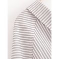 thumbnail image 4 of HH TRAF Mujeres Nueva Moda Versátil Rayas Asimétrica Cuello Inclinado Camisa Plisada Superior Femenina Chic Sexy High Street Casual Top, 4 of 4