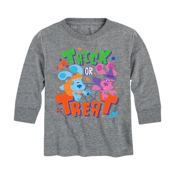 Blue's Clues & You! - Trick Or Treat - Toddler And Youth Long Sleeve Graphic T-Shirt