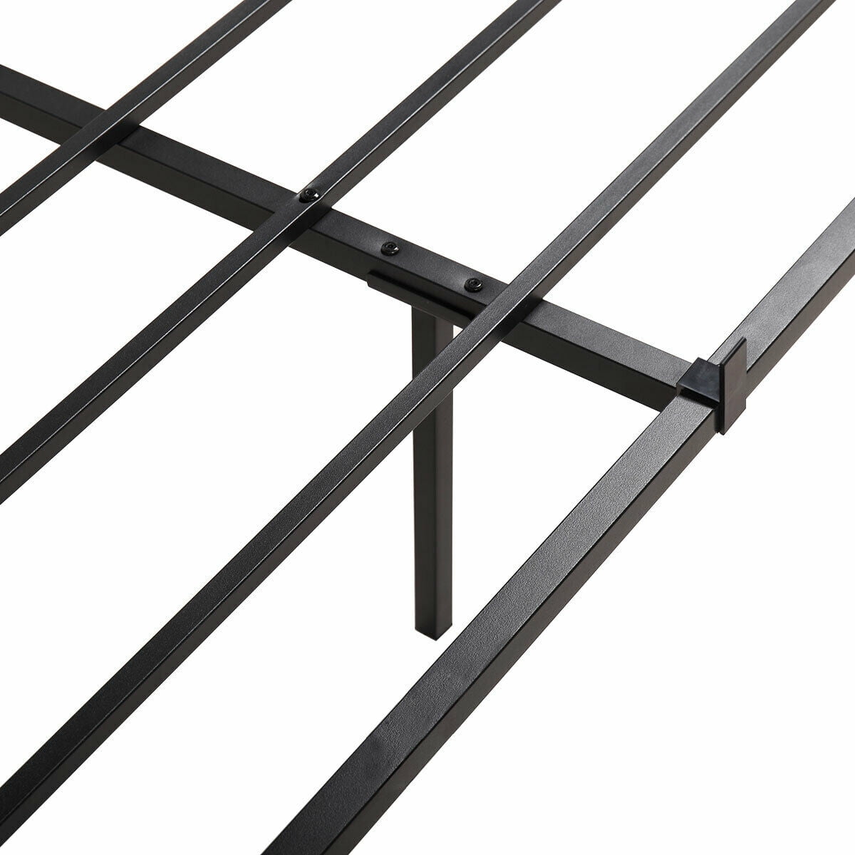Kepooman 14" Queen Size Platform Bed Frame, Metal Mattress Foundation for Bedroom