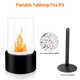 thumbnail image 4 of Fogón portátil de sobremesa para exteriores, brasero con olla y chimenea de etanol, 4 of 8