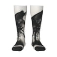 thumbnail image 1 of Balery Double Exposure Cat Forest Calcetines novedosos Calcetines deportivos Calcetines hasta la rodilla Calcetines de algodón Calcetines originales y geniales, 1 of 6
