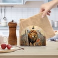 thumbnail image 6 of Lion Ruins Napkin Holder for Table Clear Napkin Stand Paper Holder Acrylic Organizer Dispenser Napkins for Dinner Kitchen Restaurant Room, 6 of 8