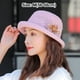 thumbnail image 2 of Sombrero de 56-58cm de circunferencia para mujer, sombrero de verano para mujer, sombrero de pescador con flores, protector solar, gorro de lavabo, 2 of 5