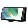 thumbnail image 3 of Leather Phone Case for Samsung Galaxy S23 FE Zipper Pocket RFID Blocking Wallet Stand Cover, 3 of 5