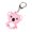 Pink, variant on Naierhg Koala LED Sound Keyring Car Key Chain Handbag Hanging Decor Gift Toy