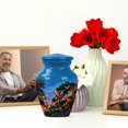 thumbnail image 6 of JAGASY Music Lover Urn for Ashes for Male & Female - 3 Inch Small Memorial Bird Urn for Funeral - Little Decorative Musical Notes Urns for Human Ashes Daughter - Keepsake Blue Urns for Son, 6 of 7