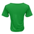 thumbnail image 4 of WCJM Women's V-Neck T-Shirts Short Sleeve Summer Tops Casu Women's Short Sleeve T-Shirt Women's Soft Workout Slim Casual Short Sleeved V Neck Crop Tops, 4 of 5