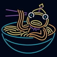 thumbnail image 2 of Girls Fortnite Neon Fishstick Ramen T Shirt, 2 of 4