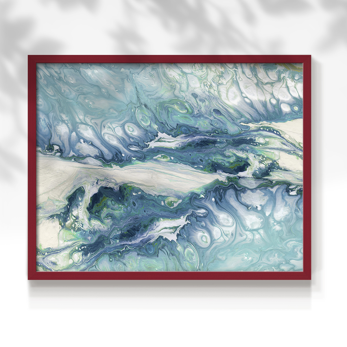 Marble Montage by Carol Robinson - Restickable Framed Giclée Print