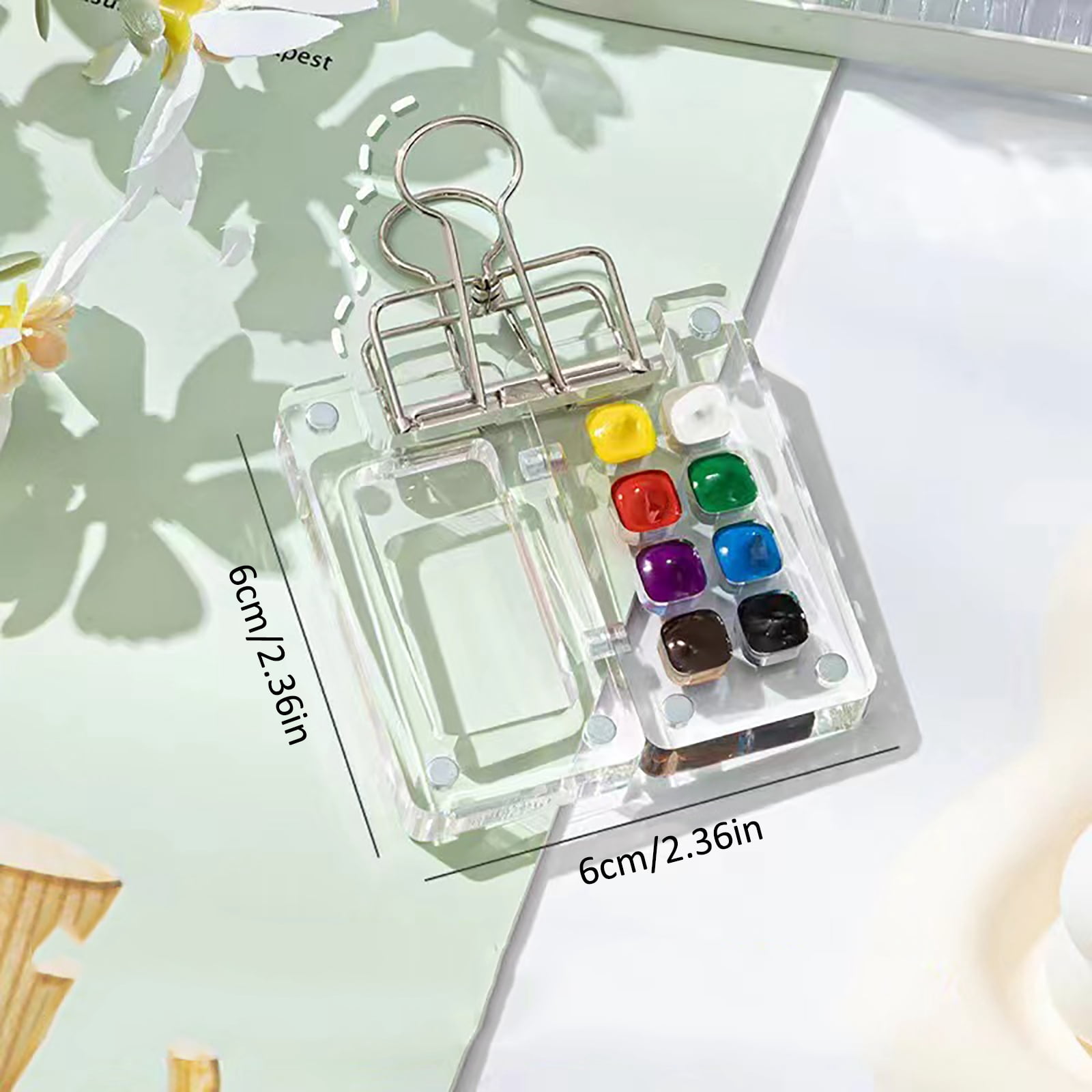 Thanksgiving Decoration Travel Simple and Convenient Watercolor Set Travel Paint Palette Paint Palette Travel Kit Watercolor Paint Set