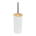thumbnail image 4 of Juego de cepillos para limpieza de inodoro Cepillo y soporte para inodoro Cepillo limpiador de inodoro Baño Blanco, 4 of 9