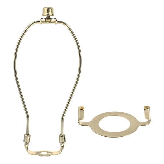 Raindrops Lamp Harp Lamp Shade Holder Table Floor Lamp Shade Holder Lamp Harp with Adapter