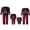Style 5, variant on Christmas Family Pajamas Matching Set Long Sleeve Letters Print T-shirt with Plaid Pants Sleepwear Loungewear